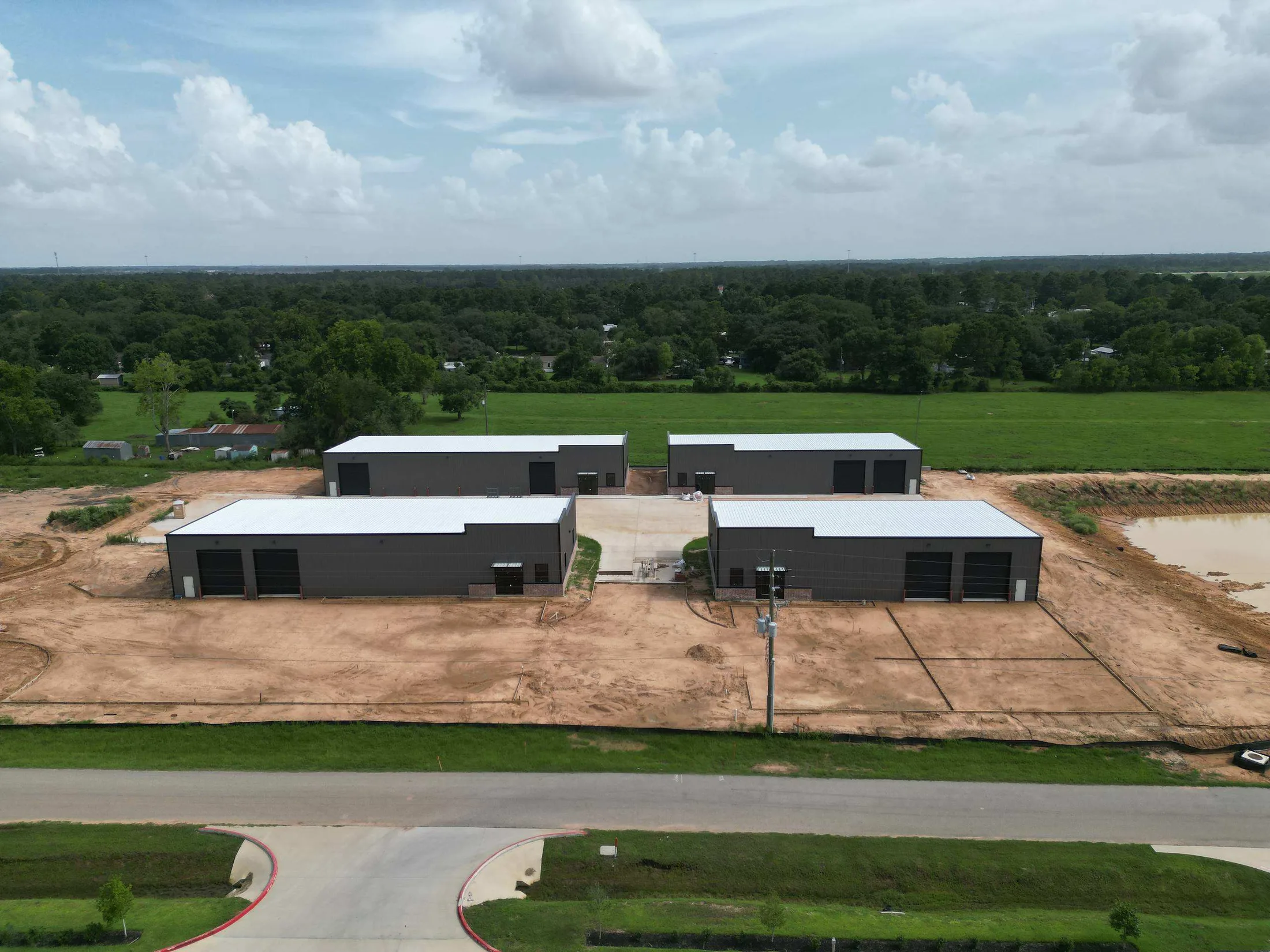Four-building industrial development at Telge Phase II